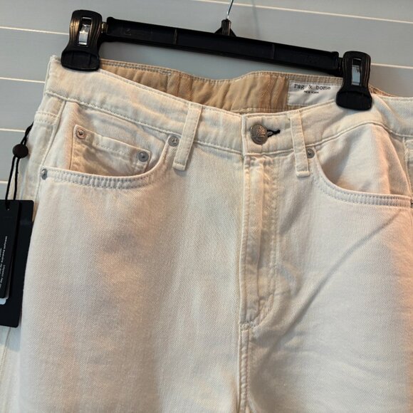 NWT RAG & BONE THE LOGAN FEATHERWEIGHT MID-RISE WIDE LEG~26 - Picture 6 of 9
